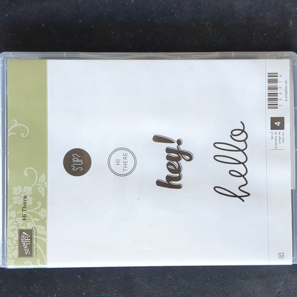 Hi There Stampin Up stamp set